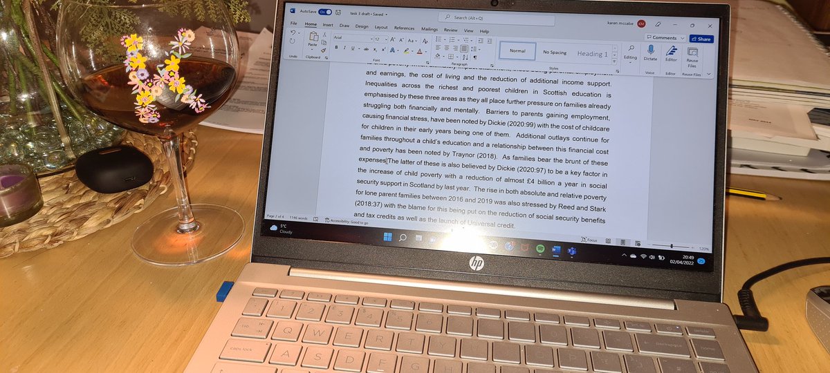 KazMc77's tweet photo. Still at it!! Hoping some Morgan's may help the writing flow quicker π #anotherSaturdaystudying #BAJourney #deadlinelooming https://t.co/uLyKo3G8vE