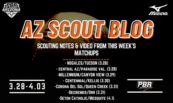 𝐀𝐫𝐢𝐳𝐨𝐧𝐚 𝐒𝐜𝐨𝐮𝐭 𝐁𝐥𝐨𝐠

Updated Scout Blog following 4.1 action. Player notes and video posted online. 

✍️🎥⬇️⬇️
🔗: bit.ly/38hASl7