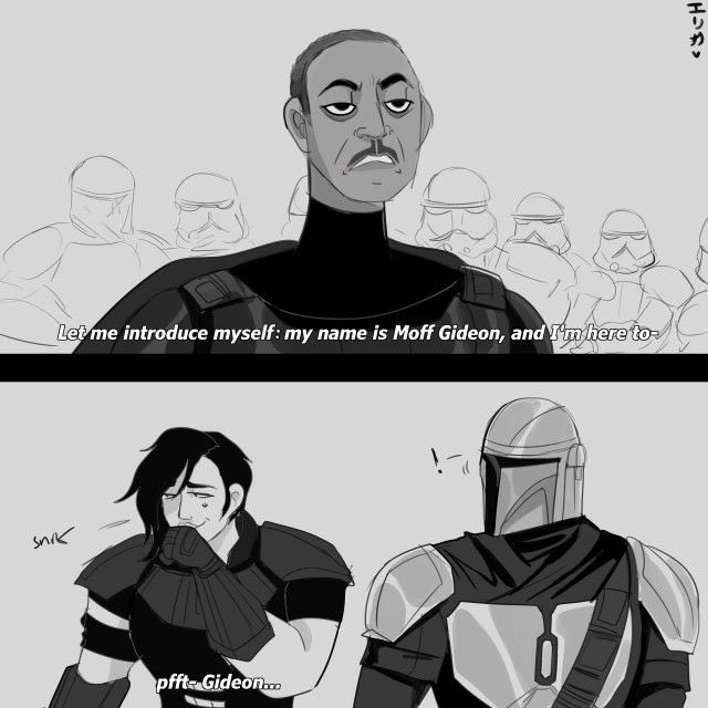 #OnlyAMandalorianCould
Keep from laughing...
<a href="/MasterJediMara/">Mara Jade Skywalker</a> @TheMikeyFlash <a href="/The_1st_BAT/">The1stBAT</a> <a href="/StarlordZiggy/">mrjafri</a>