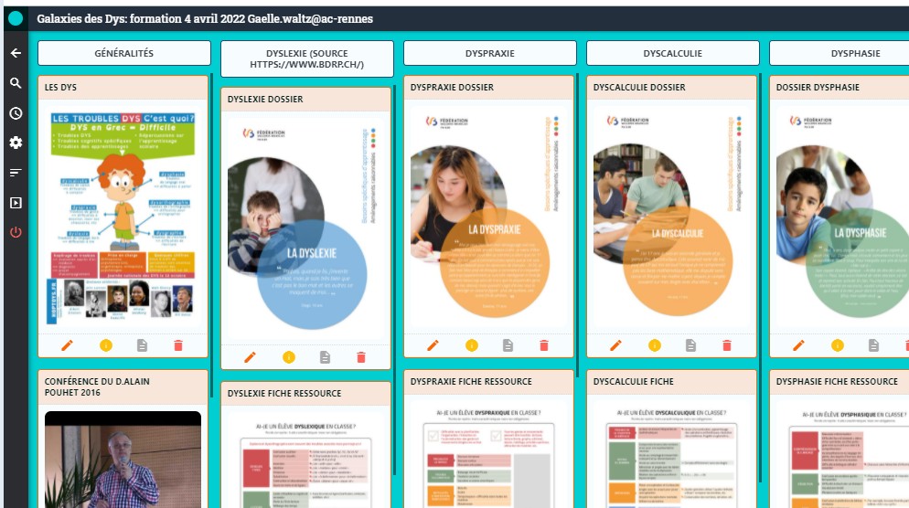 Et hop! Un nouveau digipad conçu pour une formation sur les "dys" (certains TND) à partir notamment des formidables ressources de bdrp.ch
J'espère que cela pourra servir: utile, utilisable et acceptable ?
digipad.app/p/126650/93170…