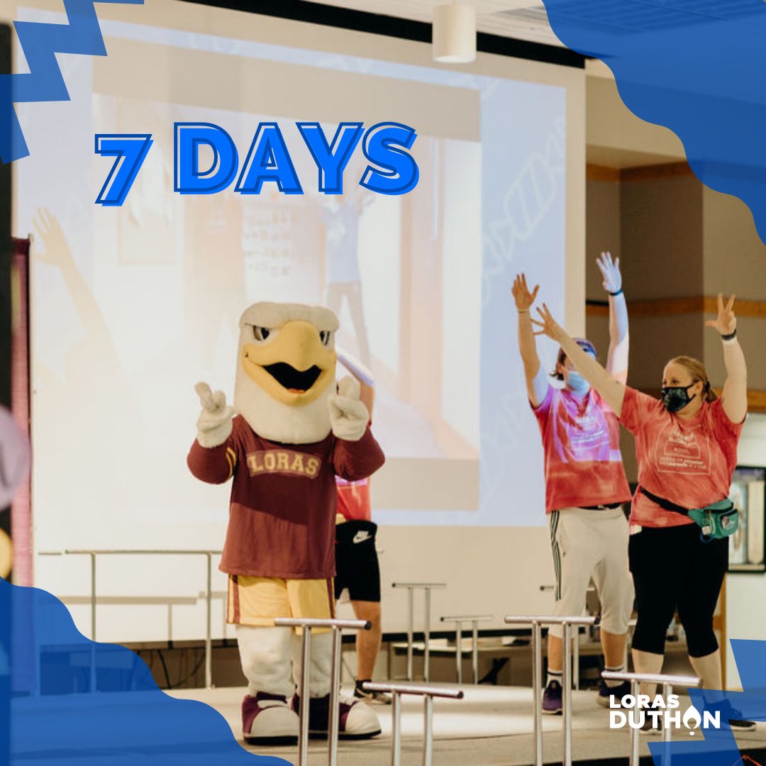 We are ONE WEEK  from DuTHON17!! We can't wait to be in the Ballrooms celebrating with everyone! Don't forget to join us 4/9 from 12-5pm!!!