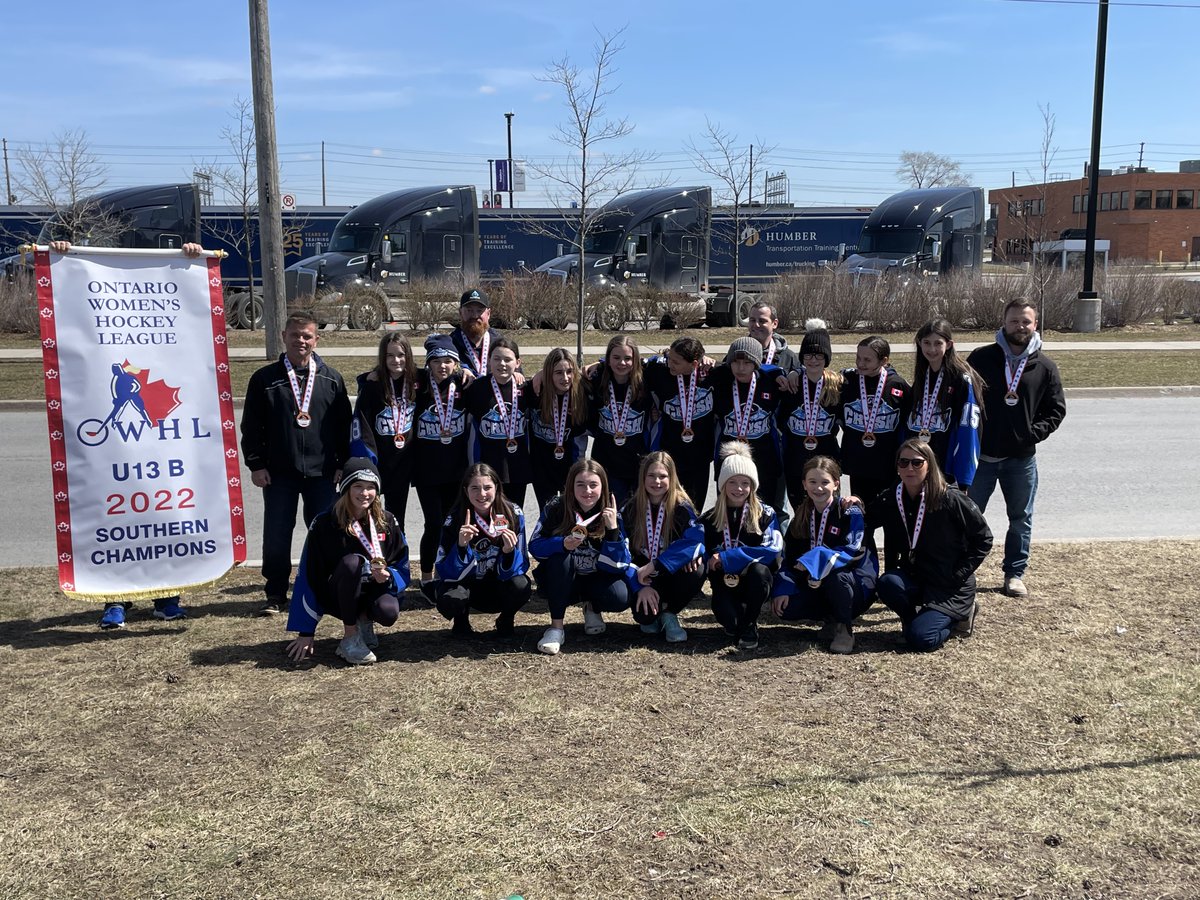 CKCrushHockey's tweet photo. The U13B Crush beat the Georgina Golden Hawks 2-1 in the OWHA Southern league final in Toronto today! Congratulations! https://t.co/1Tzl0tRT2E