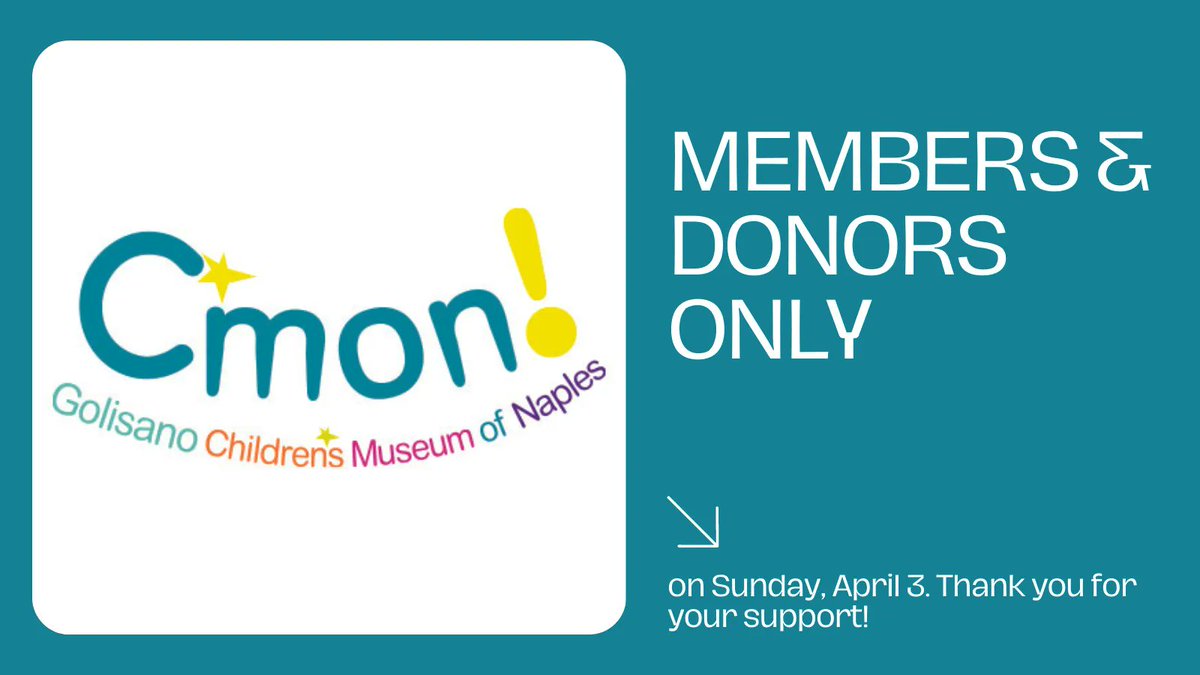Children's Museum of Naples (CMON) tweet media
