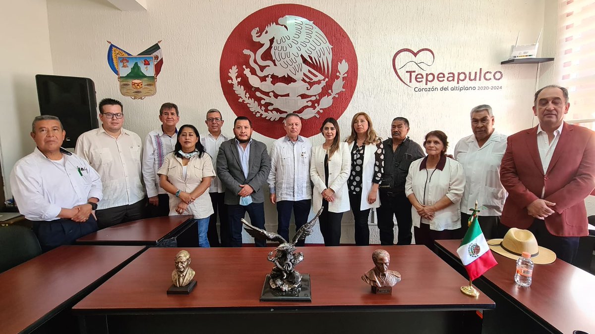 Nos acompañó en la agenda por el estado de Hidalgo desde la sede la Alcaldía de Tepeapulco la Presidenta Municipal Marisol Ortega con quien compartimos una amena conversación para seguir estrechando lazos de amistad y solidaridad.