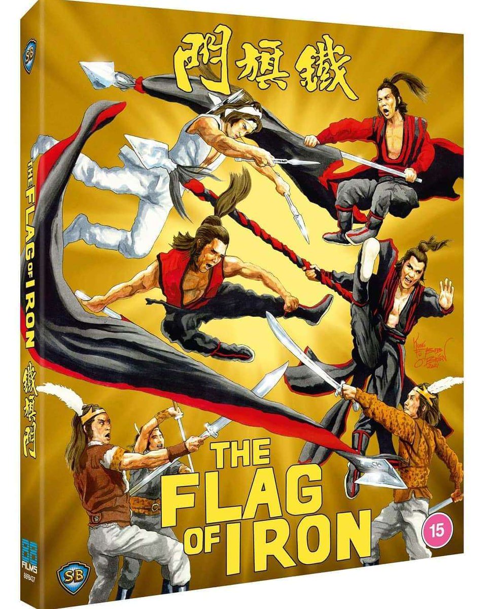 Terracotta_Dist's tweet photo. Flag of Iron #bluray aka The Spearman of Death. #slipcover #ocard version available on the #terracottastore https://t.co/nIrfOAqRS2
#shawbrothers #shawbros #theflagofiron #kungfumovie #88films #88filmsasia #bluraycollector #kungfubluray #martialarts #kungfufilm #wutangcollection https://t.co/BkX86y42hD