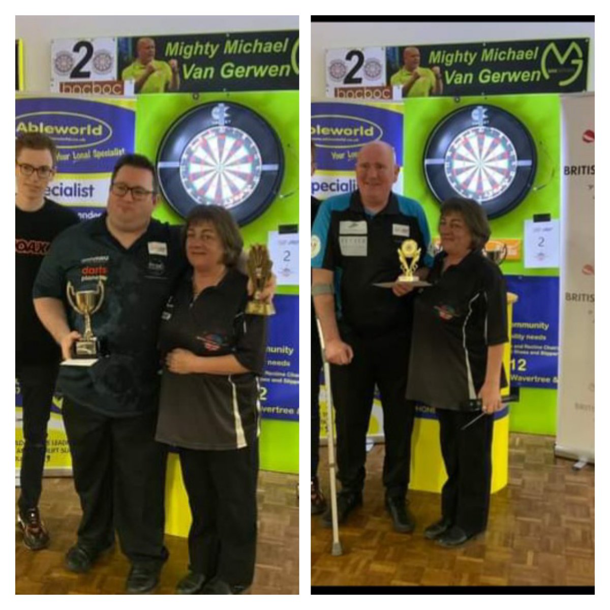 BddaWdf's tweet image. BDDA St helens classic Standing final 
Matt Doe 3. Gary Higgins 0 .
Well played matt
Unlucky Gary.
@Dartsshopsth 
@WorldParaDarts 
@DartsStockport 
@EDOdarts 
@DartsWDF 
@darts_weekly 
#Fastaway.
#Ableworld