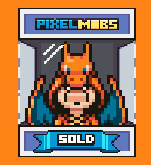 [SOLD] ⭐️ PIXELMIIBS  - #81 ⭐️

What are you waiting for?
Don't miss this opportunity to get yours now.

Check out!! Link in bio

#nft #nftart #nftcollector #nftcommunity #nftartists
#nftcollectibles #nftartgallery #nftartwork #opensea #nftmarketplace