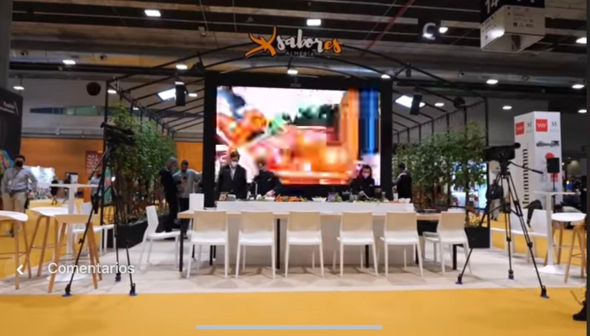 LucasParis_'s tweet photo. Muy satisfecho por el resultado obtenido en Madrid Fusion y feliz de que nuestra Almeria esté en boca de todos y siga marcando tendencias. https://t.co/m7ETRsWH6M