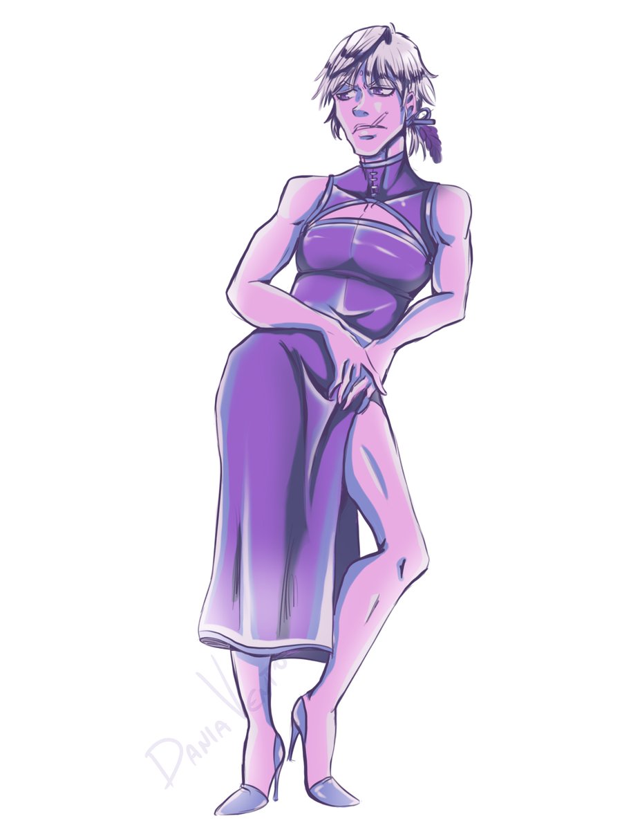 What if the Boys have to wear a pretty dress for a mission?

4/4 Sanzo #saiyuki #最遊記