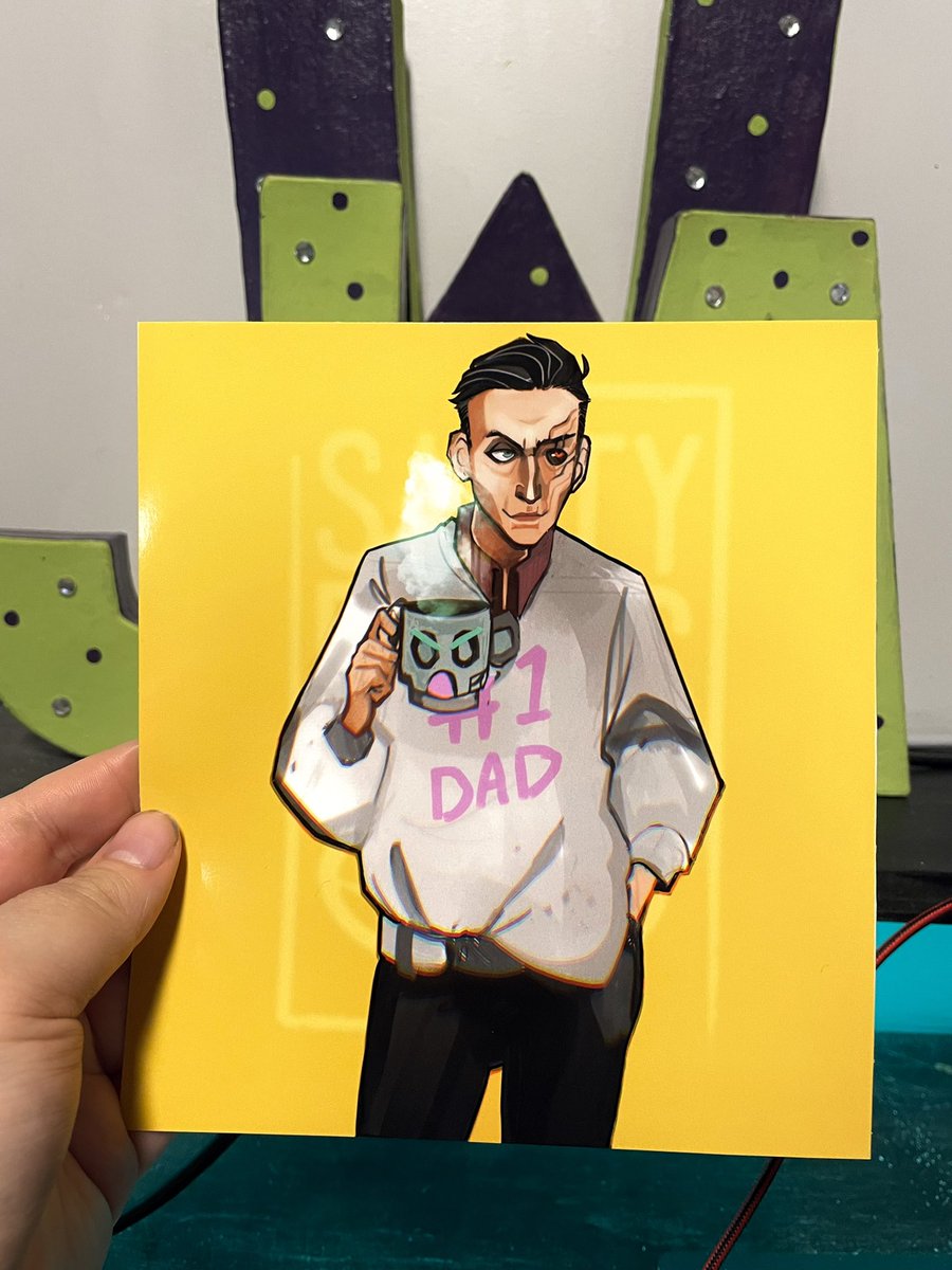 TheSaltyBuns's tweet photo. Did a print test for Papa Silco and I’m obsessed 😍 #silco #hewasnumberone #JasonSpisak https://t.co/ChqhMXyKUF