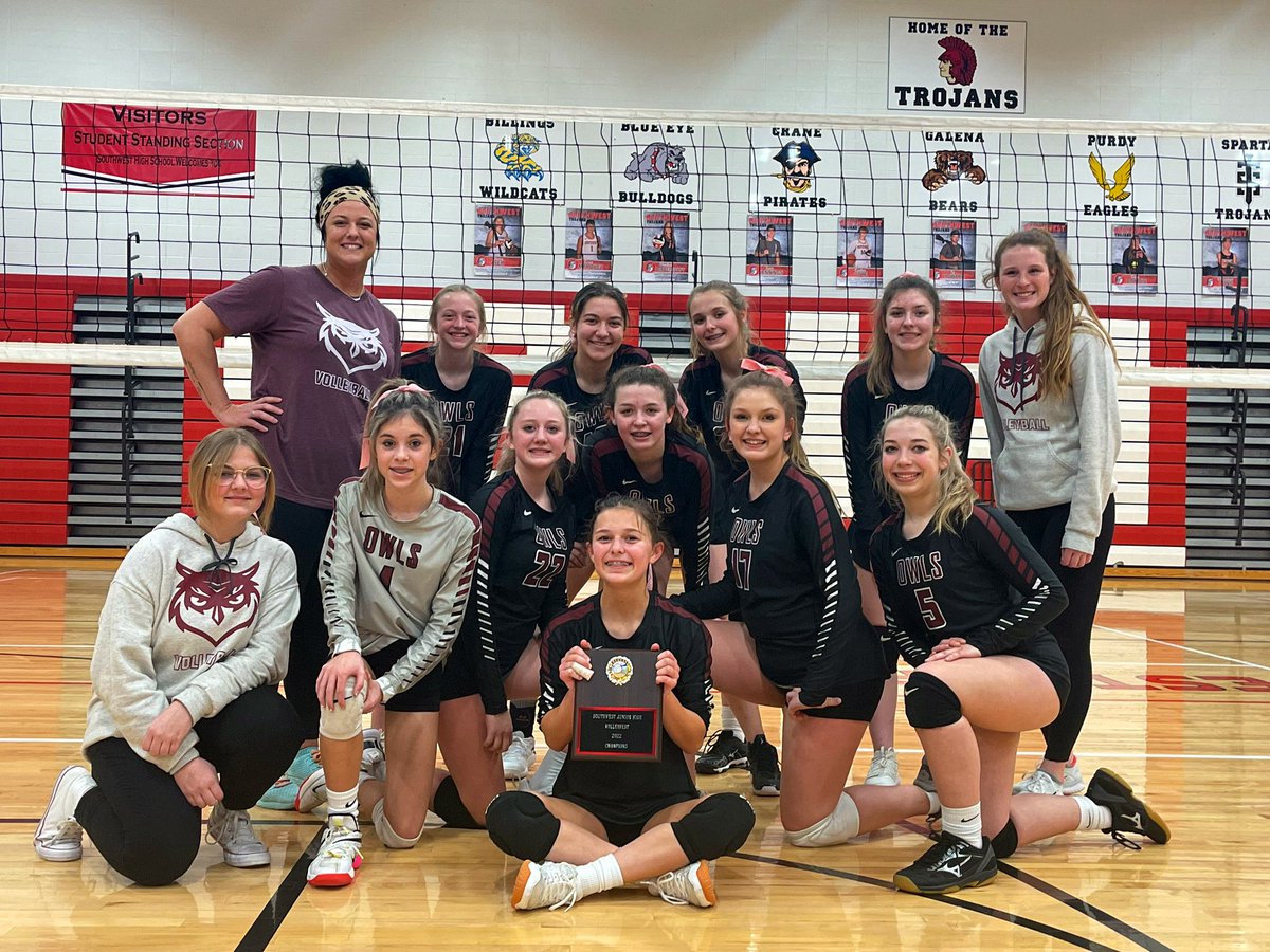 spokanevball's tweet photo. Lady Owls are BACK TO BACK Southwest Volleyfest Tournament CHAMPS! Ended the season 18-0 #undefeated 

Semi-Finals   
(3-1) Shell Knob 
25-12
24-26
16-14

CHAMPIONSHIP 
(2-0)   
25-17
25-18
@SWCLScores https://t.co/vlUfWQD8pp