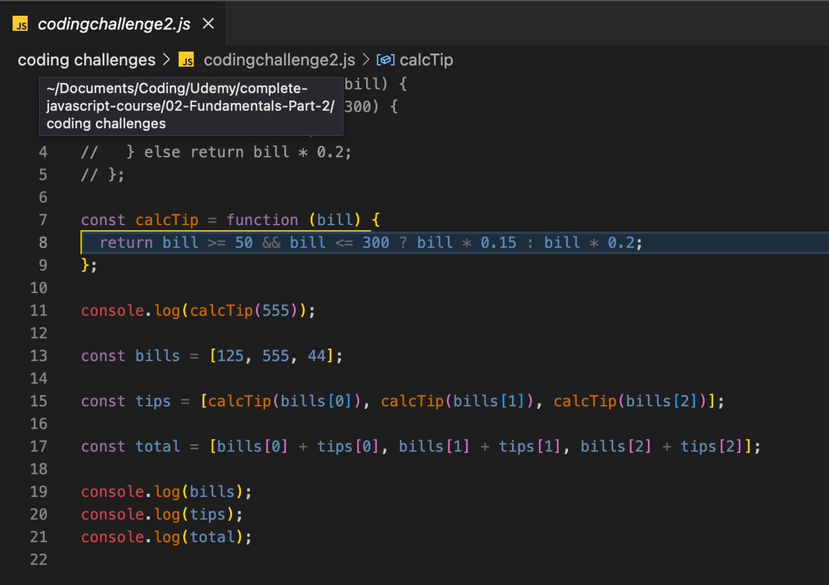 KormocziAdam's tweet photo. #Day51 
✅Arrays and Methods
✅Objects and Methods
☑️coding challenge 2 (arrays)
☑️coding challenge 3 (objects)
i really like these challenges made by @jonasschmedtman at his #Udemy course!
#100DaysOfCode https://t.co/Slv1JNlLcu