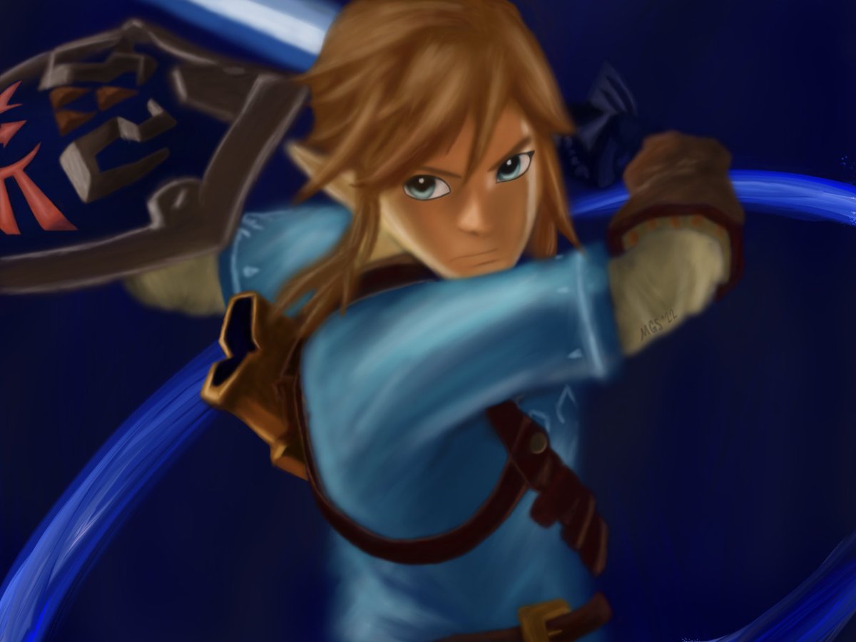 The_Real_Merm's tweet photo. Quick lil’ Breath of the Wild drawing in honor of the sequel being delayed….again….Anyway here’s Link lol #link #Zelda #LegendofZelda #BreathoftheWild #BreathoftheWild2 #fanart #ditigal #digitalart #hyrule #ageofcalamity #hyrulewarriors #LINK #art #draw #drawing #digitaldrawing https://t.co/y7DwUc3oba