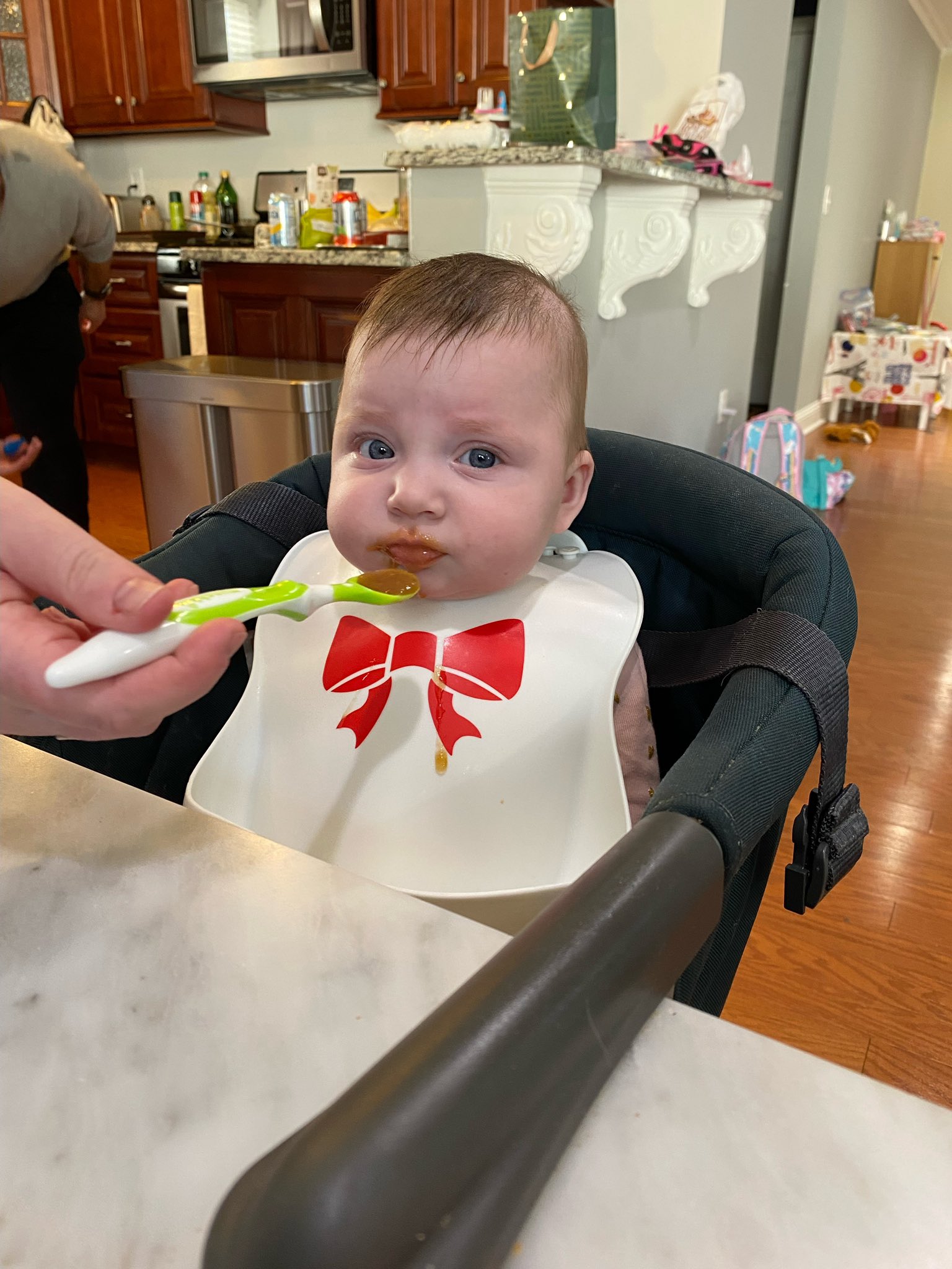 Emily C. Singer on Twitter "First food! Prunes 💩 https//t.co