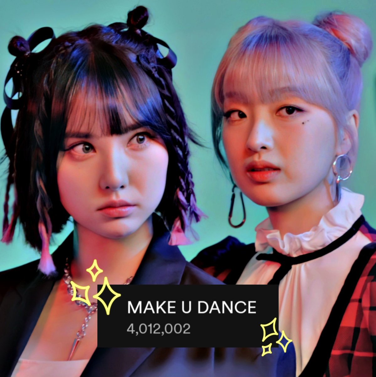 ADORA_base's tweet photo. 🎧 #Adora's debut single #MAKE_U_DANCE featuring #Eunha has surpassed 4M streams on Spotify !

Congratulations to both artists !! 

🔗https://t.co/iZm0fz83Tx https://t.co/f49GtDV9XC