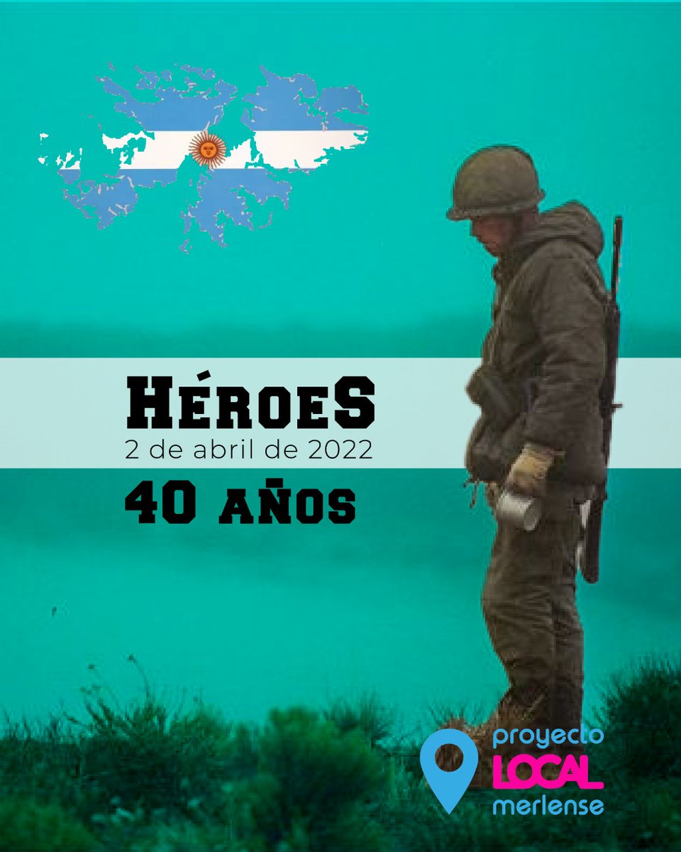 #2DeAbril #MalvinasArgentinas #HeroesDeMalvinas #homenajeeterno