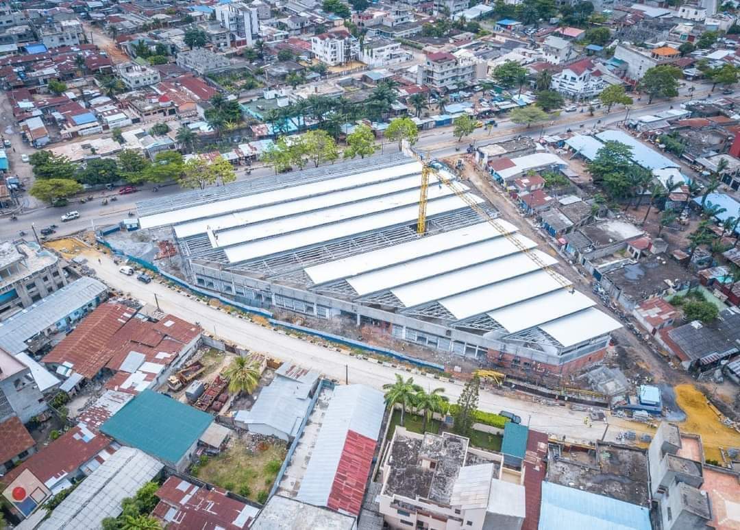 actualites229's tweet photo. 🇧🇯 Un aperçu des marchés en construction en ce moment à Tokplegbé, Akpakpa Pk3, AGLA Hlazounto, Midombo, Gbegamey et à Menontin. #Actualités229 https://t.co/FaHslDKZyW