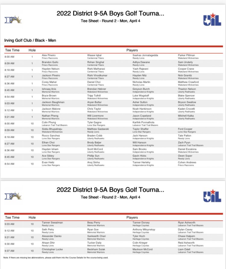 Memorial Golf tweet media