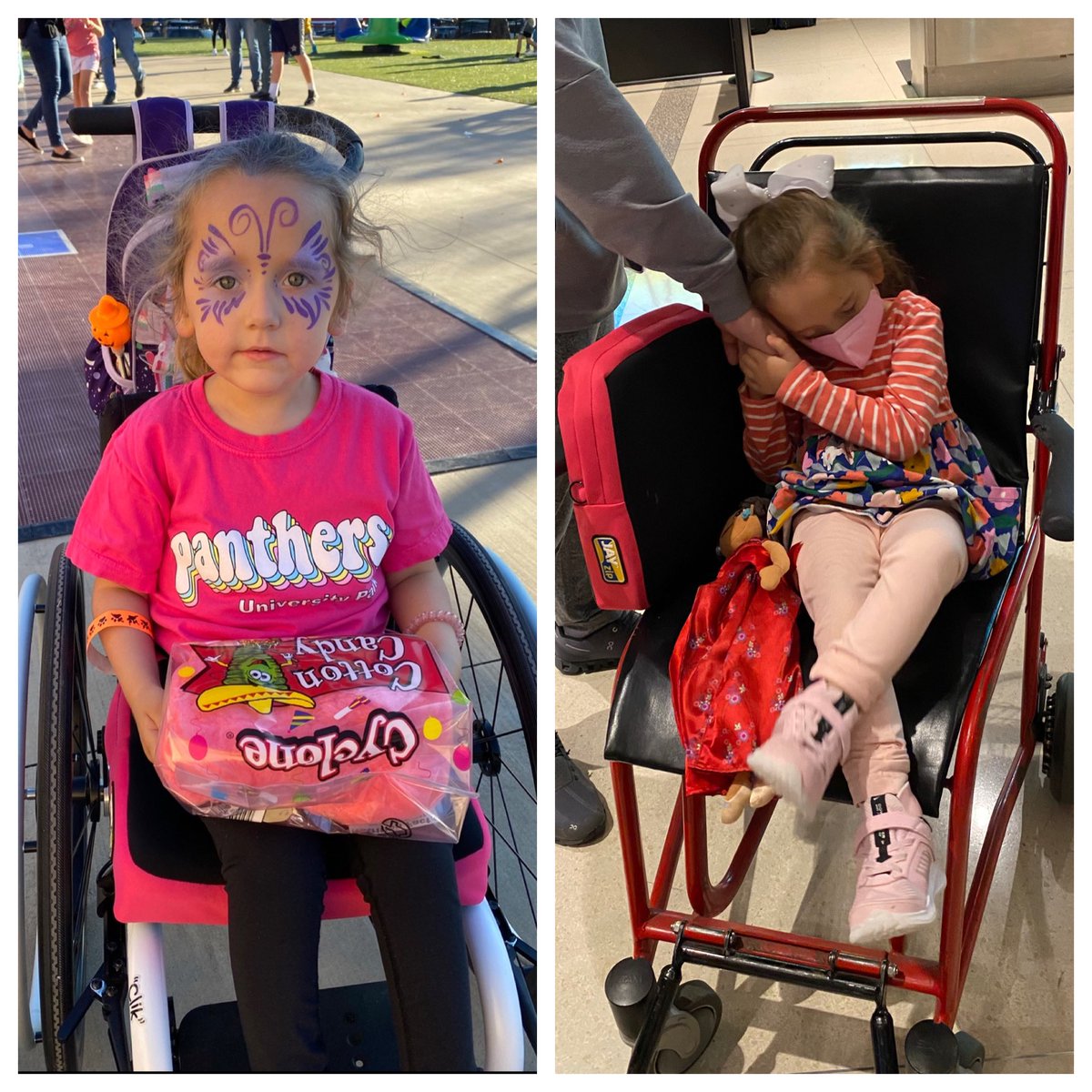 Beth_C_Moore's tweet photo. @SouthwestAir My daughter Mary is a wheelchair user. Mary loves her customized pink wheelchair as it gives her access to her world.  Yesterday, while traveling home from her doctors, you lost her beloved wheelchair and no one showed concern. #DoBetter #NotOneApology https://t.co/A0APYKb1EZ