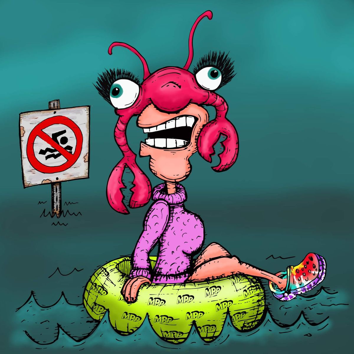 Meet Clawdia! 

Don’t be shy, say hi and shake her claw!

1️⃣Follow <a href="/MPPNFT/">Mutant Pollutant Planet</a> 
2️⃣Like ❤️
3️⃣Retweet ♻️

🎉to enter a WL giveaway!

Winner in 24 hours!

Discord link below!

discord.gg/FJPkWnu2Va

#NFTGiveaway #NFTdrop #Crypto #NFTCollection #NFTart #ETH #Web3