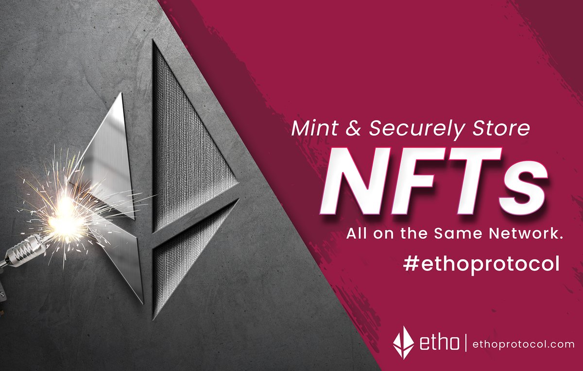EthoProtocol's tweet photo. $ETHO and NFTs (2/2):
The great things with ETHO, storage and NFT are on the SAME blockchain with the help of IPFS. This is unique!
Join us at: https://t.co/9pT7sZzfxE
#NFTs #NFTGiveaway #NFTdrop #NFTCollection #NFTMarketplace #minstable #opensea
https://t.co/PieCiszQHk https://t.co/htZ7mm6oyb