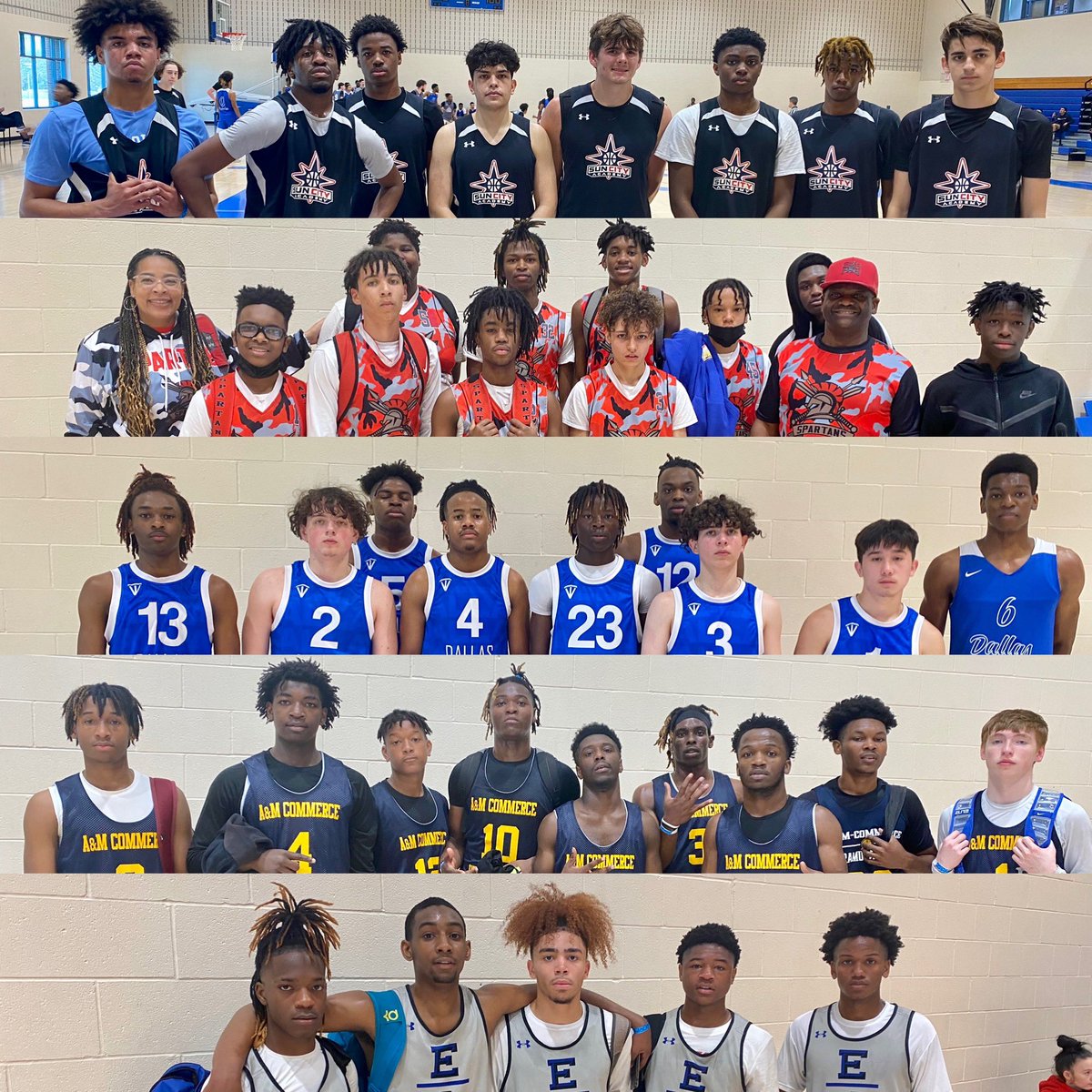 SunCityPrep's tweet photo. @SunCityPrep would like to thank the players, teams, parents, college coaches, and of course the @collincollege staff for making The College Showcase Tour in Dallas one to remember 🏀❤️🙌🏼 https://t.co/yBEHckBseS