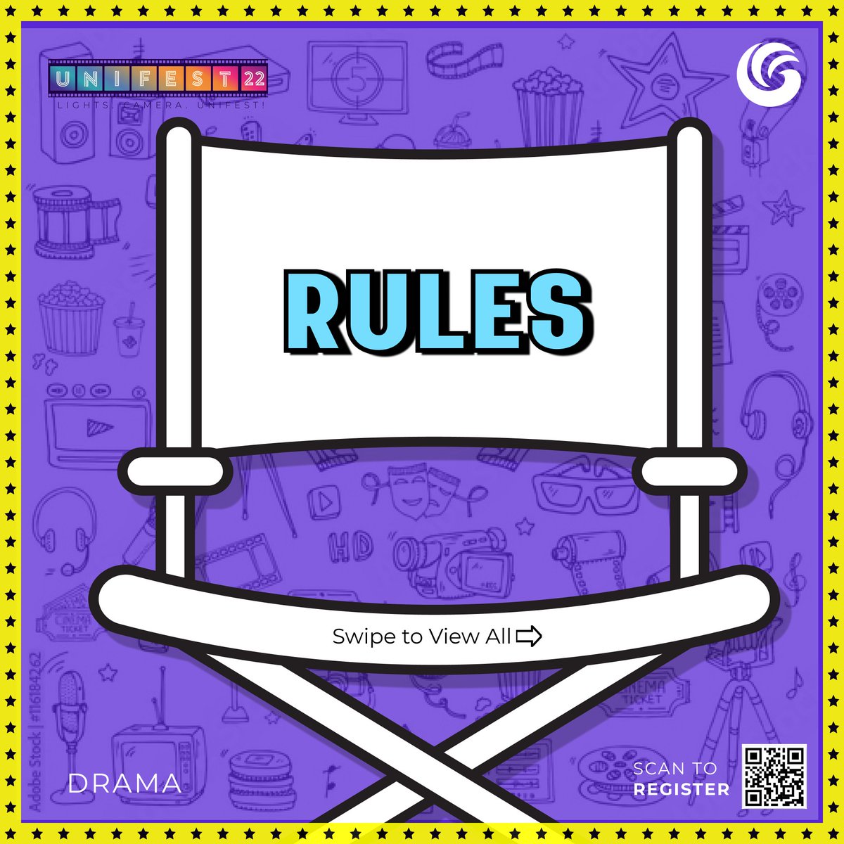 UNIFEST1's tweet photo. We know you have heard that breaking rules creates 𝗗𝗥𝗔𝗠𝗔, but following those rules is also essential to being a good on-stage artist. Swipe right to see them all.
.
.
.
#galgotiasunifest #unifest2022 #fest2022 #actionreplay #monoact #nukkadnatak #aadekhezara #kaarva https://t.co/PEzkQvlKqX