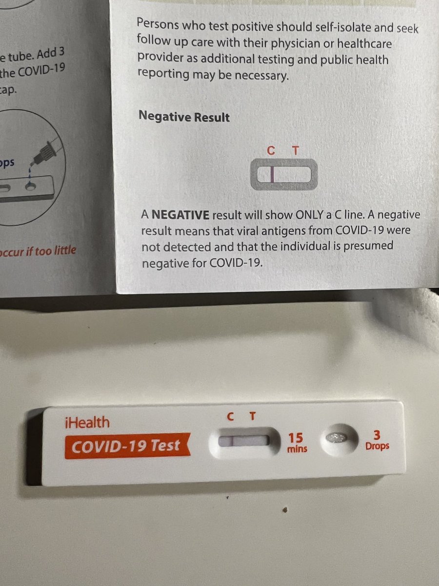 Femme_Foodie's tweet photo. Found out I was exposed to Covid on Tuesday. I am triple vaxxed and we were socially distanced, but we were together in the same room for 1 hour so I’ve been monitoring…thankfully the social distance & vax worked! #testednegative https://t.co/3E83ZwQA9o