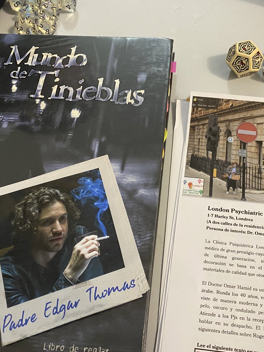 BenHanataba's tweet photo. Ayer tuvimos una nueva partida de Weird Cases con Mundo de Tinieblas.
#weirdcases @BibliOscura @Nosolorol #mundodetinieblas #mdt https://t.co/xnrmIdHLVm
