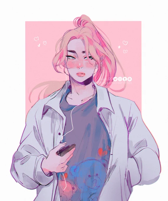 ehe strawberry (pink!!) mq 🍓🍓🍓 and cai yao as a ref uwu #tgcf #muqing #天官赐福 