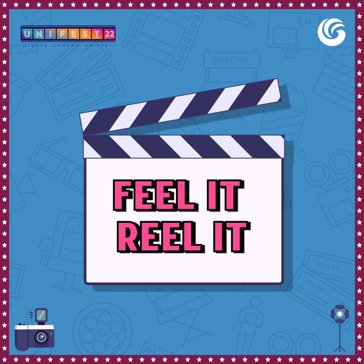 UNIFEST1's tweet photo. Wanna 𝗳𝗹𝗮𝘂𝗻𝘁 how well acquainted you are with your 𝗱𝗲𝘀𝗶𝗴𝗻𝘀 or your 𝗰𝗮𝗺𝗲𝗿𝗮? We have a wide variety of events just for you. Swipe right to have a look at them. 
.
.
.
#galgotiasunifest #unifest2022  #fest2022 #unifest #design #digitalarts #drishyam #reels #feelit https://t.co/foMHMBZgfc