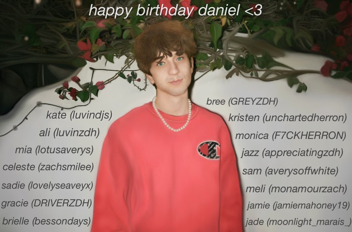 GREYZDH's tweet image. happy birthday daniel! we all love you so much 🤍 

— @SeaveyDaniel #happybirthdaydaniel