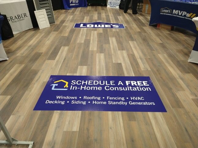 507Lowes's tweet photo. It takes a Team! Here at the Central KY Home and Garden Show! From bare floor to fabulous in just a couple of days! Big shout out to our vendor partners that made this a success. A big thanks to Service Pros for laying the flooring for us!

#thewholestoreistheproteam
#proready https://t.co/sLkSBBhqv4