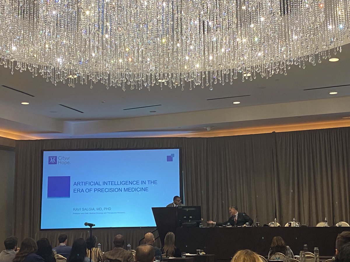 Thank you ⁦<a href="/CarmenCalfa/">Carmen Calfa, MD</a>⁩ ⁦<a href="/JTrentMDPhD/">Jon Trent, MD, PhD</a>⁩ ⁦<a href="/Latinamd/">Dr. Estela Rodriguez</a>⁩ ⁦<a href="/SylvesterCancer/">Sylvester Comprehensive Cancer Center</a>⁩ for inviting me to wonderful precision oncology symposium. Kudos for a great meeting! ⁦<a href="/cityofhope/">City of Hope</a>⁩ ⁦<a href="/cityofhopeoc/">City of Hope | Orange County</a>⁩ ⁦<a href="/MeghanSalgia/">Meghan Salgia</a>⁩