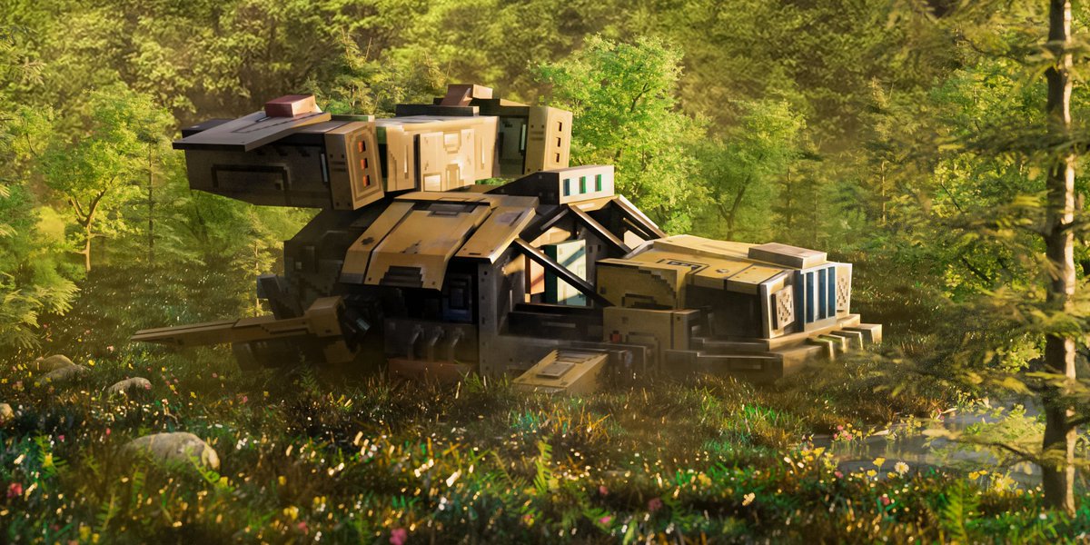 *Render created by me
Not the model of the car.
♻️ Would be appreciated :)

#Minecraft 
#minecraft建築コミュ  
#Minecraft都市開発 
#バニラ建築学部