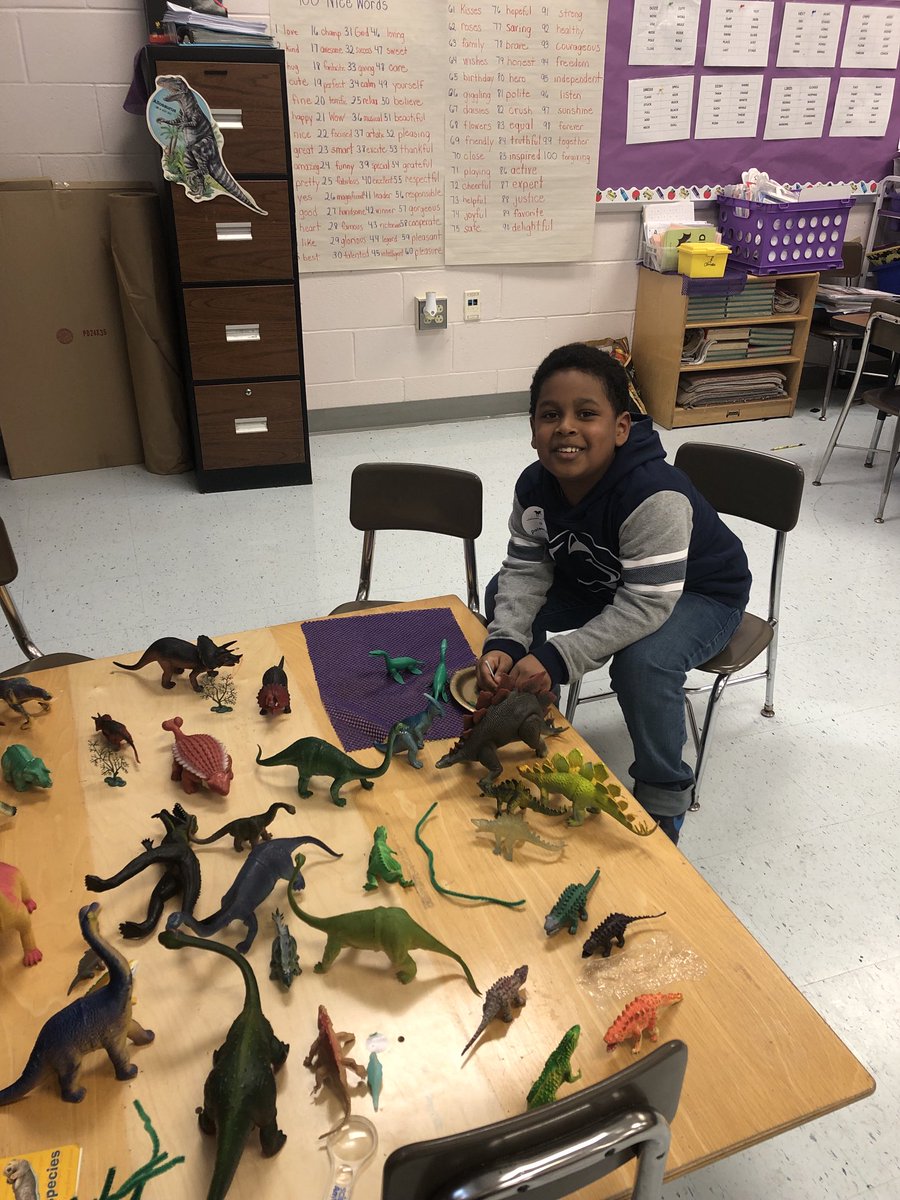 The Class 2A Dinosaur Museum is now open for learning discoveries!