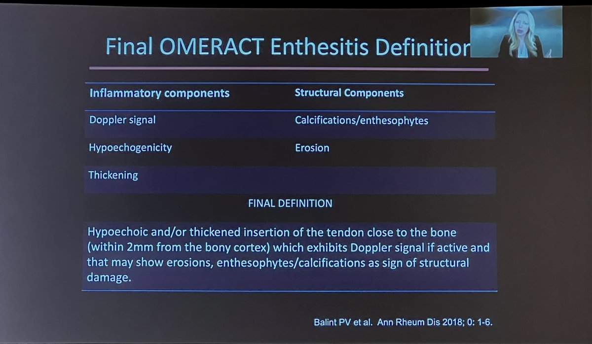 RumorDoc's tweet photo. Dr Catherine Bakewell reviews OMERACT enthesitis definition at AWIR San Diego summit @AWIRGROUP https://t.co/PgpCF9wHlu https://t.co/01OxdcxgkO