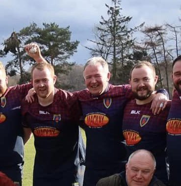 Another highlight from today is Iain GG getting a run out to play alongside his boys. His smile says it all, brilliant to see