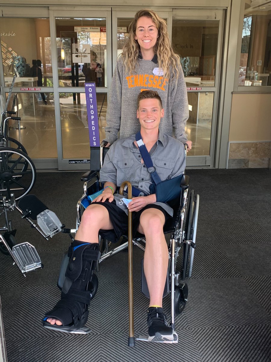 We have received word that Senior Alex Mortimer has been released from the hospital in Virginia and is heading home to continue his recovery in Johnson City. 
We are greatly relieved by this news and are deeply appreciative for the countless prayers during this time.