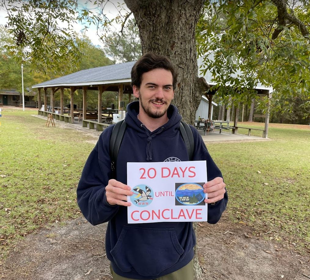 Riley's confident you'll sign up for Conclave. But he also wants to remind there's only 20 days til the event, so don't forget! #oasr7b