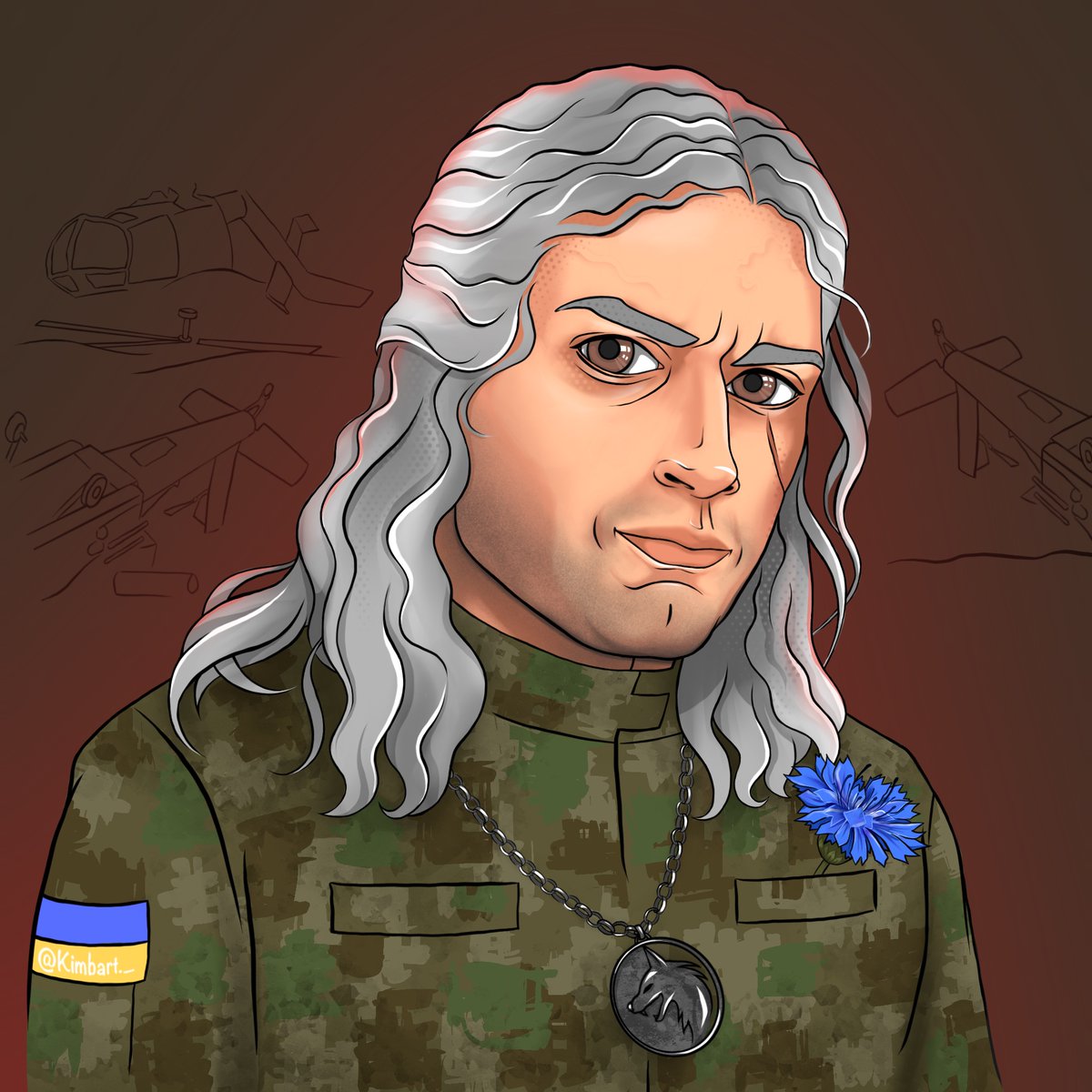 Some fusion-fanarts are listed today ;) 
#StopWarInUkraine #StopPutin #UkraineUnderAttack #UkraineRussiaWar #StandwithUkraine
#witchernetflix  #thewitcher #GeraltofRivia #HenryCavill 
opensea.io/assets/matic/0…