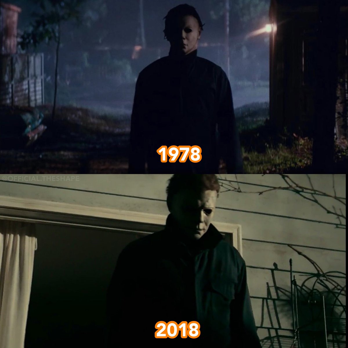 Oficialtheshape's tweet photo. βTHE BOOGEYMAN IN THE SHADOWSβ π #michaelmyers #halloween2018 #halloweenflashback #halloweenends https://t.co/QDetPCHtNP