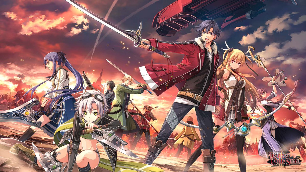 michelle_tan101's tweet photo. Playing Trails of Cold Steel always brings a smile to my face every time #trailsofcoldsteel #ClassVII https://t.co/NqcddHNu4u