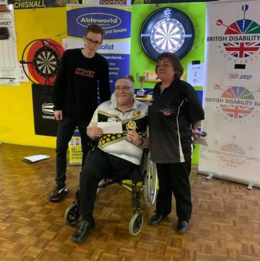 phillees6's tweet image. Good day for me at the BDDA St helens classic Wheelchair 
Runner up &amp;amp; points 
On to tomorrow same again pls.
Thanks #Fastaway #Ableworld 
@DartsStockport 
@Lads1889 
@EDOdarts 
@DartsWDF 
@Denton_CC 
@MyTamesideUK