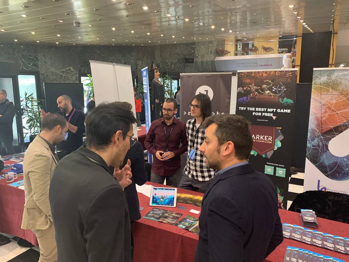 ArkerCommunity's tweet photo. 🎊ARKERIANS!🎊

Our Arker team has been presented the project to a large number of people in the @Blockworldtour, participating in a round table of interesting debates and attending people from its stand.

https://t.co/9tOX4stFsh

#BSCGem #CryptoGaming #ARKER #Play2Earn #NFTGame https://t.co/LHyRSgLuVo