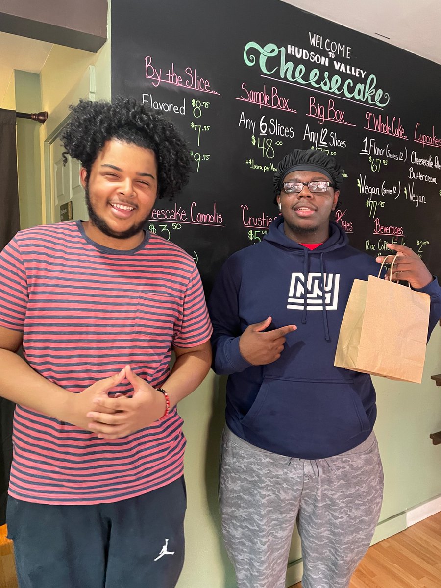 Thanks to Art Teacher and Internship Coordinator, Nina Jalbert and her her Husband Sam Jalbert for supporting Senior, Unique Fuller at his SUNY New Paltz Accepted Student Day Open House today! Nina and Sam are proud Alum from SUNY New Paltz!! <a href="/newpaltz/">SUNY New Paltz</a> <a href="/bigpiclearning/">Big Picture Learning</a> <a href="/NFAWestMBK/">NFA West MBK</a>