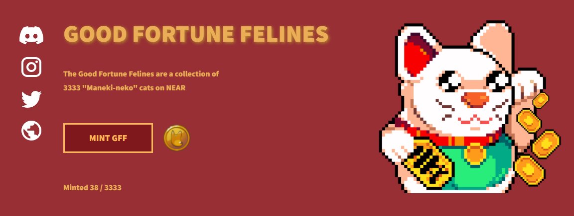 Classy Kangaroos can mint their FREE @goodfortuneNFT now! 🎉

All you need to do is click the "Kangaroo Coin Flip" logo SO SMOOTH 🔥

nft.goodfortunefelines.xyz