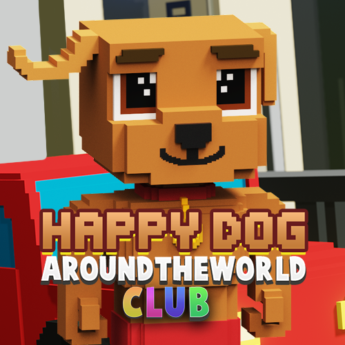 Happydogclubnft's tweet photo. The beginning of a legendary #NFT club! The Happy Dog Around The World Club is a collection of 10,000 awesome 3d Voxel arts on the blockchain, and based around famous places around the world, which will also have its own metaverse game world for our members. Join us on discord! https://t.co/1j3KNboAAO