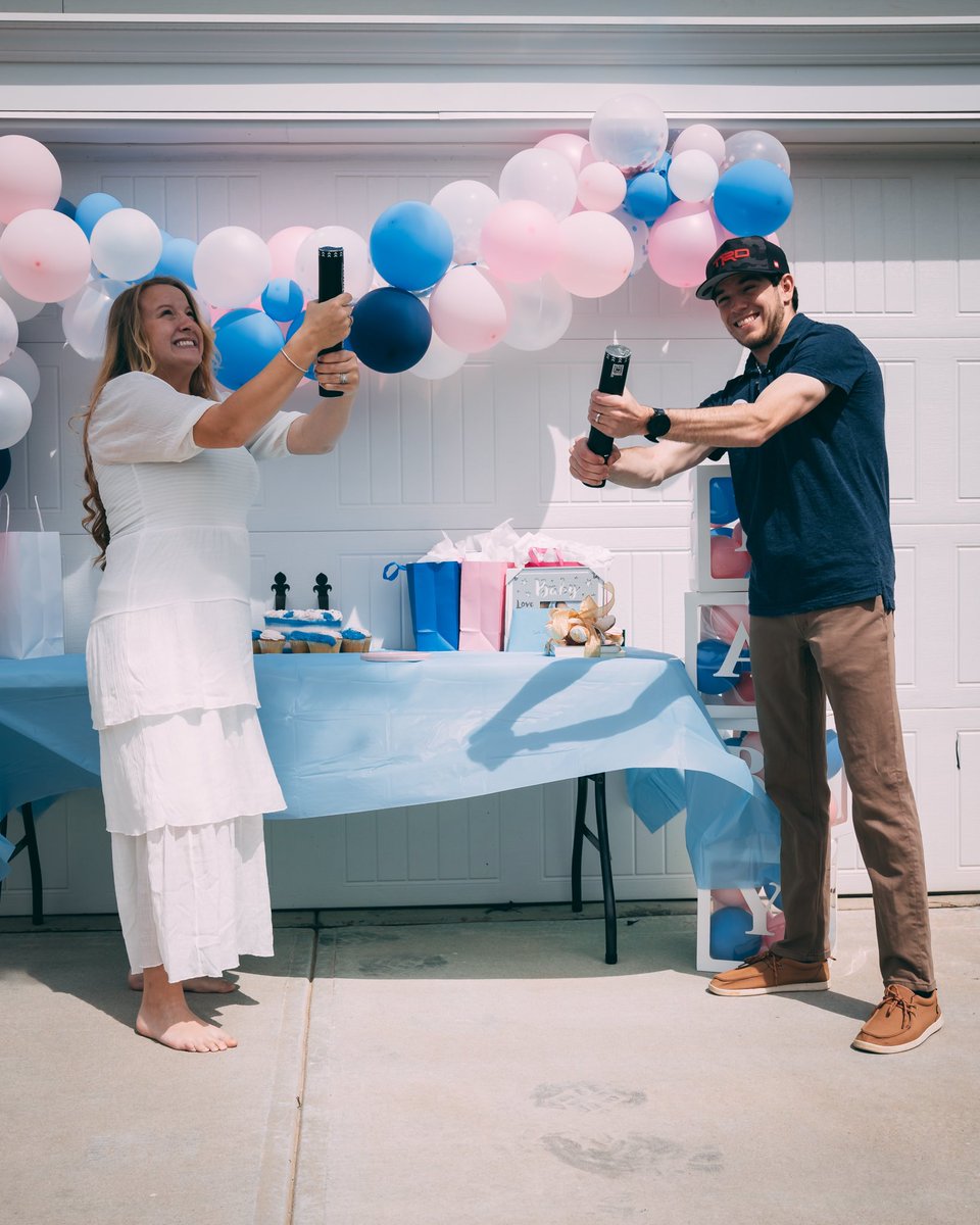 CSmith_Racing's tweet photo. Chandler Smith Jr coming in August 2022! God has truly blessed us way more then we deserve. Can’t wait to meet you baby boy. 💙 https://t.co/zbtEqvbceh