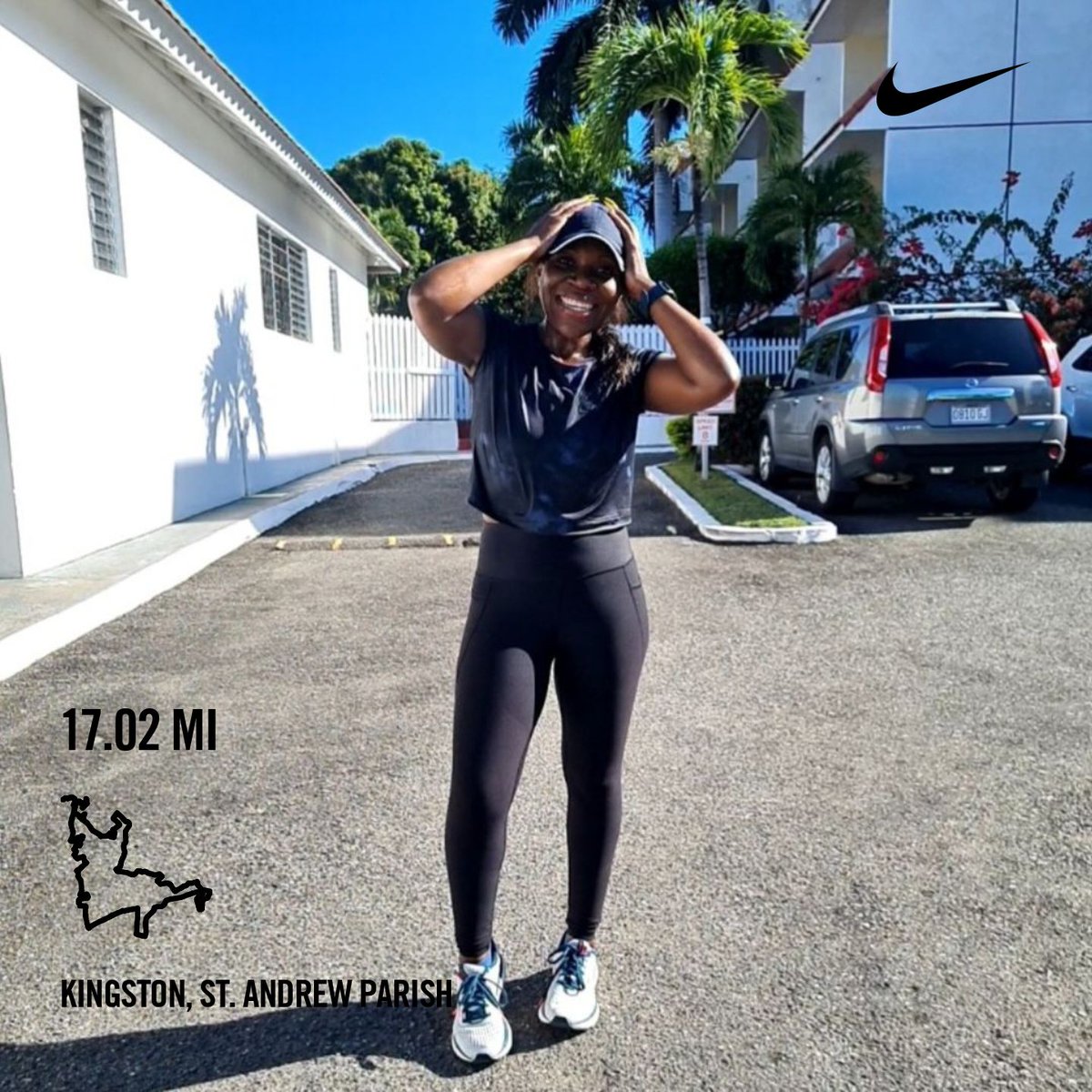 lenkees's tweet photo. On Thursday night "17" popped up in my head from nowhere. Dismissed the thought but mapped the route in my head that actually turned out to be 17 miles ๐. Talk about April Fool's...๐๐.
#HelloApril
#FridayLongRun #nohumanislimited #madeformore #intentionalliving #running https://t.co/6EY1m8cEN4